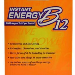 NOW Foods B12 Energy - 2000 mcg - 75 Sachês: Energia Rápida e Bem-Estar Completo