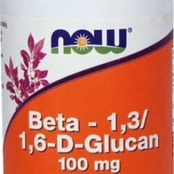 NOW Foods Beta Glucan 100mg - 90 VegCaps: Reforço Imunológico e Bem-Estar