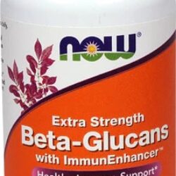 NOW Foods Beta-Glucans com ImmunEnhancer™ - 60 Cápsulas Vegetais de 250mg