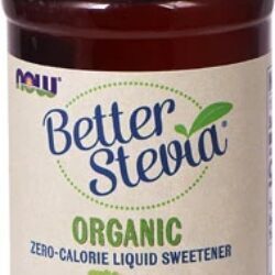 Adoçante Líquido Orgânico NOW Foods Better Stevia™ 237ml - Zero Calorias