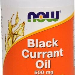 NOW Foods Óleo de Cassis (Groselha Negra) 500mg - 100 Cápsulas Gelatinosas - Suporte Imune e Anti-inflamatório