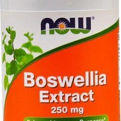 NOW Foods Boswellia Extract 250 mg - 60 Cápsulas Vegetais: Alívio Natural para Articulações e Bem-Estar