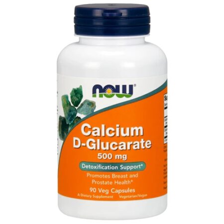 NOW Foods Calcium D-Glucarate -- 500 mg - 90 Veg Capsules