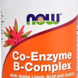 NOW Foods Co-Enzyme B-Complex - 60 Cápsulas Vegetais - Energia e Bem-Estar