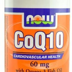 NOW Foods CoQ10 60mg - 60 Cápsulas Gelatinosas: Energia e Vitalidade para o Seu Corpo