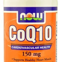NOW Foods CoQ10 150mg - 100 Cápsulas Vegetarianas: Energia e Saúde para Você