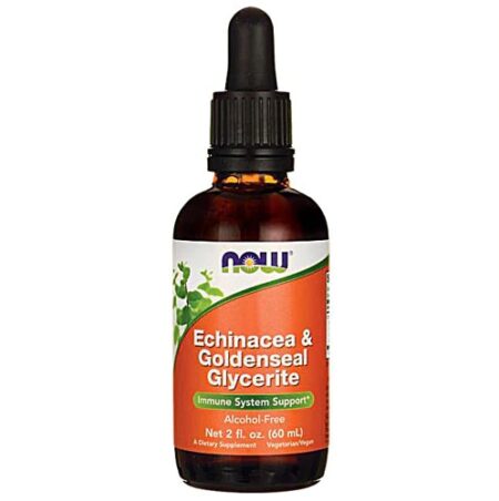 NOW Foods Echinacea & Goldenseal Glycerite Alcohol Free -- 2 fl oz