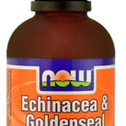 NOW Foods Equinácea e Raiz de Uva Dourada Plus - 59ml (2 fl oz) - Imunidade e Bem-Estar