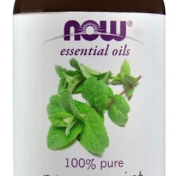 Óleo Essencial de Hortelã-Pimenta 100% Puro NOW Foods - 473ml (16 fl oz) - Refrescância e Bem-Estar Natural