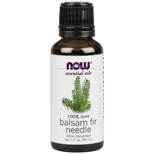 Óleo Essencial de Abeto Balsâmico NOW Foods - 30ml (1 fl oz) - Pureza e Bem-Estar Natural