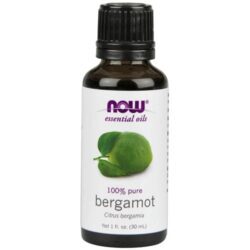Óleo Essencial de Bergamota NOW Foods 30ml - Puro e Natural para Bem-Estar