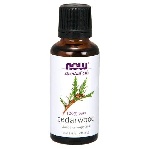 Óleo Essencial NOW Foods Cedro (Cedrus atlantica) 30ml - Pureza e Bem-Estar Natural