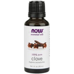 Óleo Essencial de Cravo NOW Foods - 29.57ml (1 fl oz) - Puro e Natural
