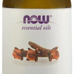 Óleo Essencial de Cravo NOW Foods 118ml - Puro e Revigorante para Seu Bem-Estar
