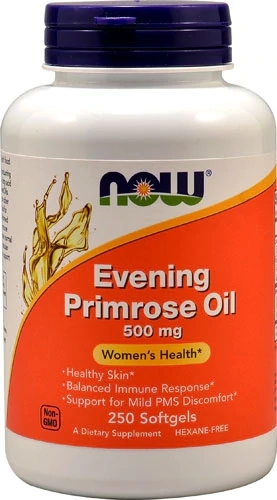 NOW Foods Óleo de Onagra 500mg - 250 Cápsulas Gelatinosas: Saúde e Bem-Estar Essenciais