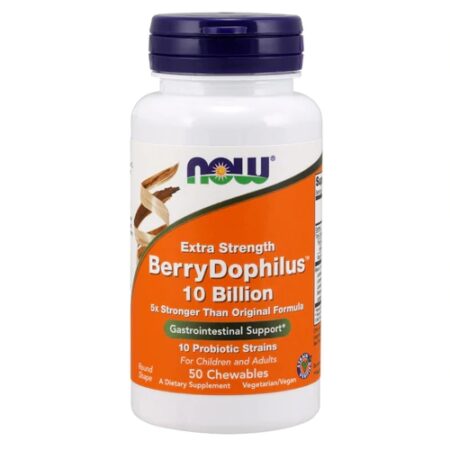 NOW Foods Extra Strength BerryDophilus™ Chewables -- 10 billion - 50 Chewables