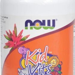NOW Foods Kid Vits Berry Blast - 120 Mastigáveis Vitamínicos para Crianças