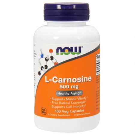 NOW Foods L-Carnosine -- 500 mg - 100 Veg Capsules