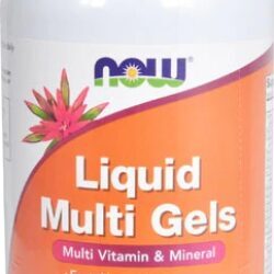 NOW Foods Liquid Multi Gels 180 Cápsulas Gelatinosas - Multivitamínico Completo