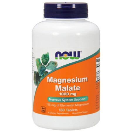 NOW Foods Magnesium Malate -- 1000 mg - 180 Tablets