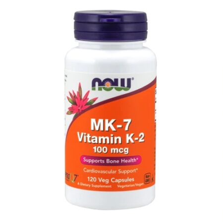 NOW Foods MK-7 Vitamin K2 -- 100 mcg - 120 Veg Capsules