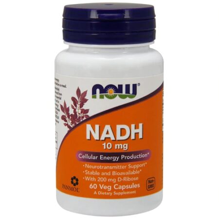 NOW Foods NADH -- 10 mg - 60 Vegetarian Capsules