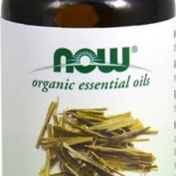 Óleo Essencial Orgânico de Citronela NOW Foods - 30ml | Repelente Natural e Bem-Estar