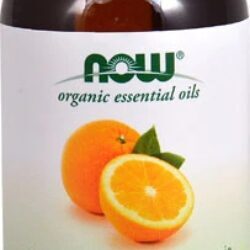 Óleo Essencial de Laranja Orgânico NOW Foods 118ml - Puro e Certificado USDA