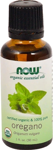 Óleo Essencial de Orégano Orgânico NOW Foods 30ml - Puro e Poderoso para Sua Saúde