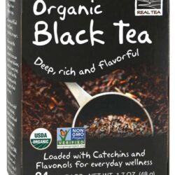NOW Foods Chá Preto Orgânico Real Tea - 24 Sachês (48g)