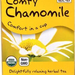 Chá de Camomila Orgânico NOW Foods Real Tea Comfy Chamomile - 24 Sachês (51g)