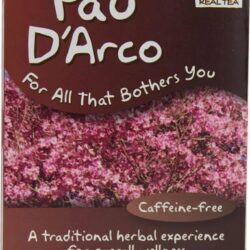 NOW Foods Real Tea Pau D'Arco - 24 Sachês de Bem-Estar Natural