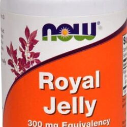 NOW Foods Geleia Real 100 Cápsulas Softgel - Nutrição Essencial para Vitalidade
