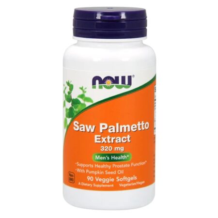 NOW Foods Saw Palmetto Extract -- 320 mg - 90 Veggie Softgels