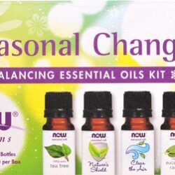 Kit Óleos Essenciais NOW Foods Seasonal Changes Balancing - 1 Kit (100% Puro)