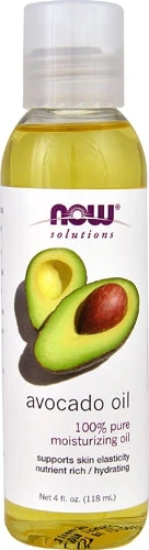 Óleo de Abacate NOW Foods Solutions 118ml: Nutrição Pura para Pele e Bem-Estar