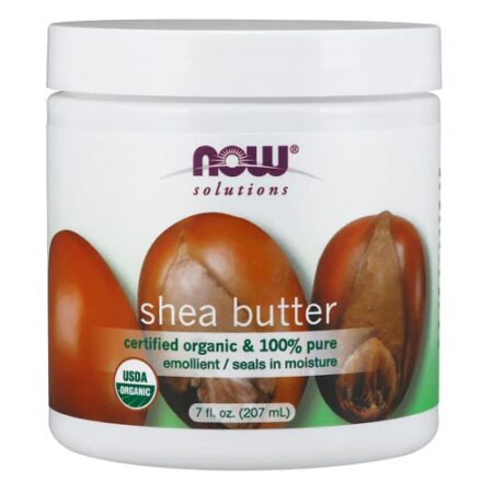 NOW Foods Solutions Certified Organic Shea Butter -- 7 oz