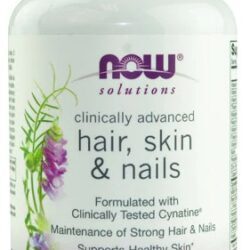 NOW Foods Solutions Cabelo, Pele e Unhas - 90 Cápsulas para Beleza Radiante