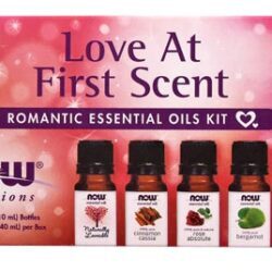 Kit Óleos Essenciais NOW Solutions "Love At First Scent" Romântico Puro Natural 1 Kit - NOW Foods