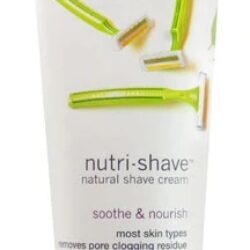 NOW Foods Nutri-Shave Creme de Barbear Natural 237ml - Pele Suave e Protegida