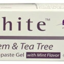 Gel Dental NOW Foods Xyli White™ Neem & Tea Tree Menta 181g - Higiene Bucal Natural