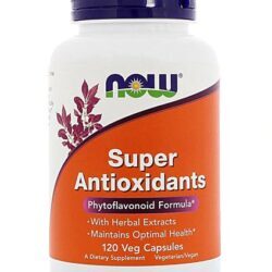 NOW Foods Super Antioxidantes 120 Cápsulas Veganas: Poder Natural para Sua Saúde
