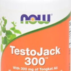 NOW Foods TestoJack 300™ - 60 Cápsulas Veganas: Potencialize Sua Vitalidade e Bem-Estar