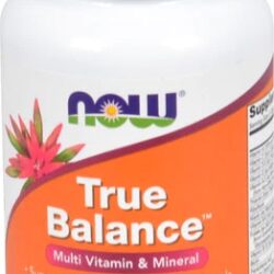 NOW Foods True Balance™ Polivitamínico de Alta Potência - 120 Cápsulas