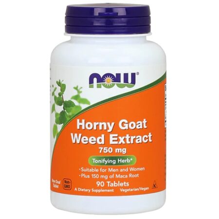 NOW Horny Goat Weed Extract -- 750 mg - 90 Tablets