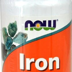 NOW Iron 18mg - 120 Cápsulas Vegetarianas: Energia e Vitalidade Essenciais