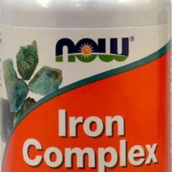 NOW Iron Complex 100 Tabletes: Ferro Essencial para Sua Vitalidade