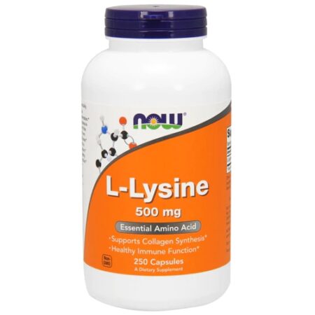 NOW L-Lysine -- 500 mg - 250 Capsules