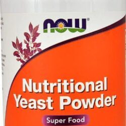 Levedura Nutricional NOW Foods em Pó - 284g: Superalimento Vegano Rico em Vitaminas B e Minerais