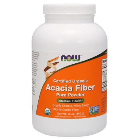 NOW Organic Acacia Fiber -- 12 oz